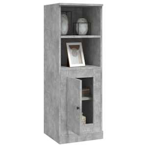 Skříň highboard betonově šedá 36x35,5x103,5 kompozitní dřevo - obrázek 5