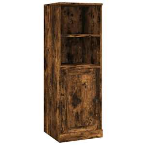 Skříň highboard kouřový dub 36 x 35,5 x 103,5 kompozitní dřevo - obrázek 2