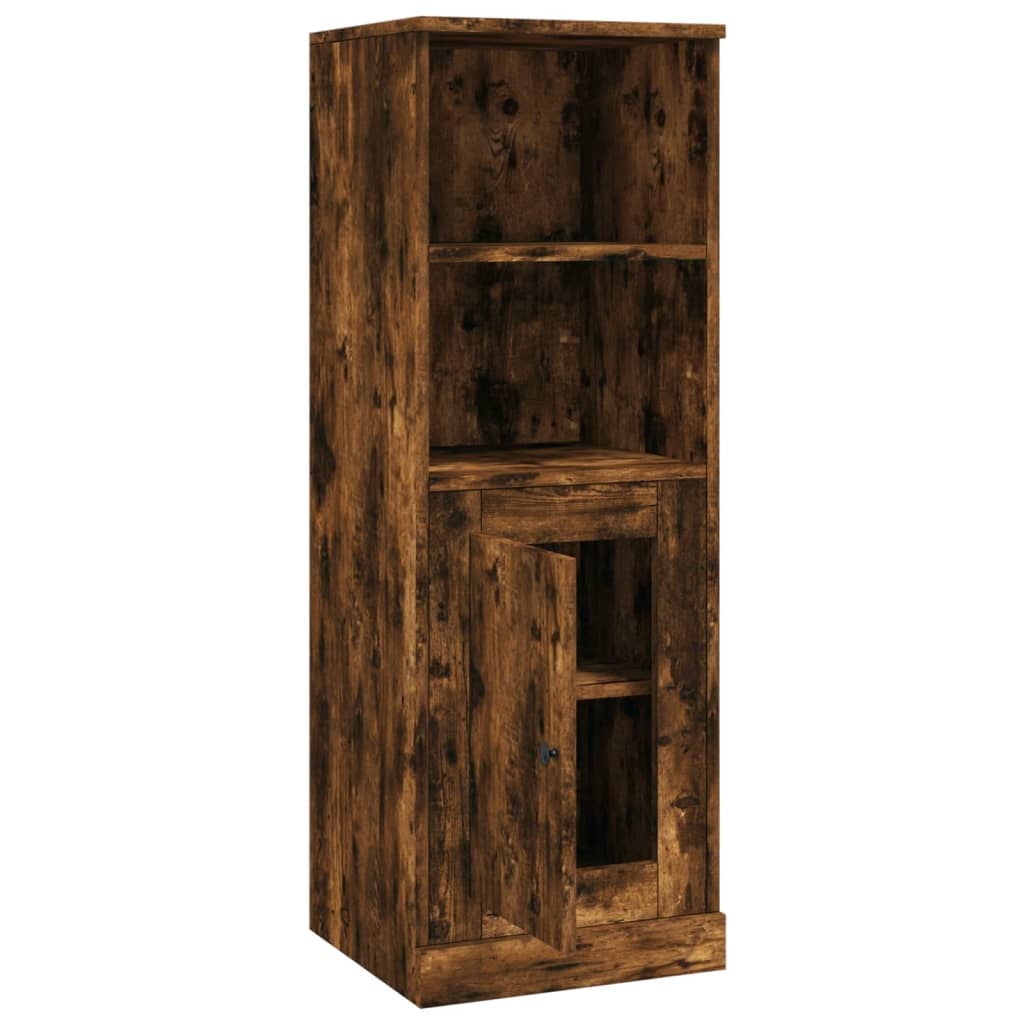 Skříň highboard kouřový dub 36 x 35,5 x 103,5 kompozitní dřevo