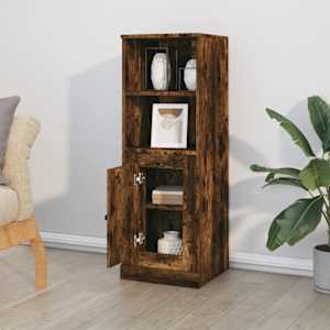 Skříň highboard kouřový dub 36 x 35,5 x 103,5 kompozitní dřevo - obrázek 3