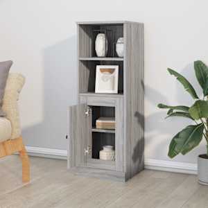 Skříň highboard šedá sonoma 36 x 35,5 x 103,5 kompozitní dřevo - obrázek 3