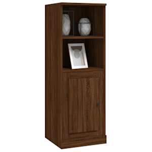 Skříň highboard hnědý dub 36 x 35,5 x 103,5 kompozitní dřevo - obrázek 4