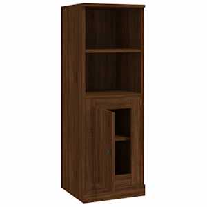 Skříň highboard hnědý dub 36 x 35,5 x 103,5 kompozitní dřevo - obrázek 8