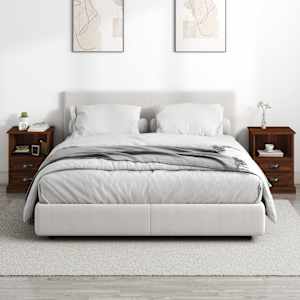 vidaXL Noćni ormarići 2 kom boja smeđeg hrasta 43x36x60 cm