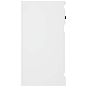 Příborník bílý 70 x 35,5 x 67,5 cm kompozitní dřevo - obrázek 7
