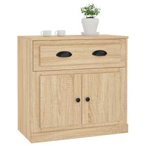 Příborník dub sonoma 70 x 35,5 x 67,5 cm kompozitní dřevo - obrázek 4
