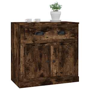 Příborník kouřový dub 70 x 35,5 x 67,5 cm kompozitní dřevo - obrázek 4