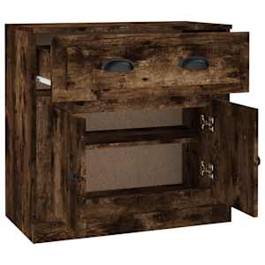 Příborník kouřový dub 70 x 35,5 x 67,5 cm kompozitní dřevo - obrázek 8