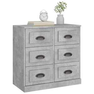 Příborník betonově šedý 70 x 35,5 x 67,5 cm kompozitní dřevo - obrázek 4