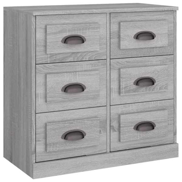 vidaXL puhvetkapp, hall Sonoma tamm, 70 x 35,5 x 67,5 cm, tehispuit
