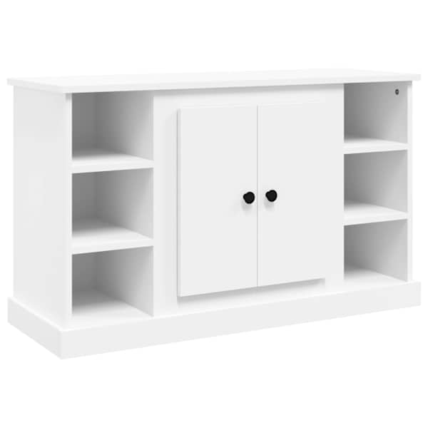 vidaXL puhvetkapp, valge, 100 x 35,5 x 60 cm, tehispuit