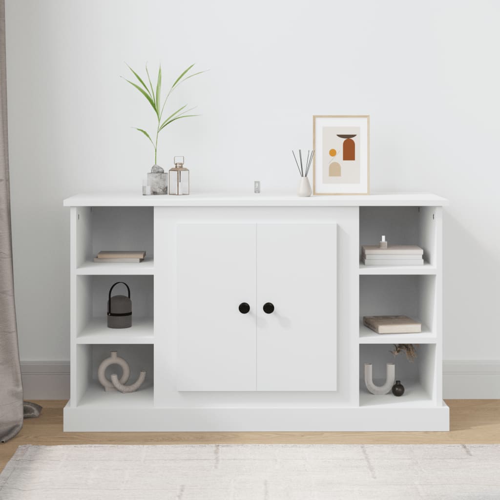 vida XL Sideboard Weiß 100x 35,5x 60 cm Holzwerkstoff