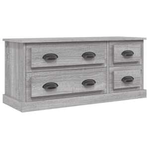 TV skříňka šedá sonoma 100 x 35,5 x 45 cm kompozitní dřevo - obrázek 2