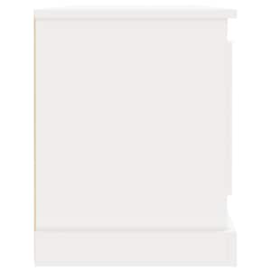 TV skříňka bílá 100 x 35,5 x 45 cm kompozitní dřevo - obrázek 7