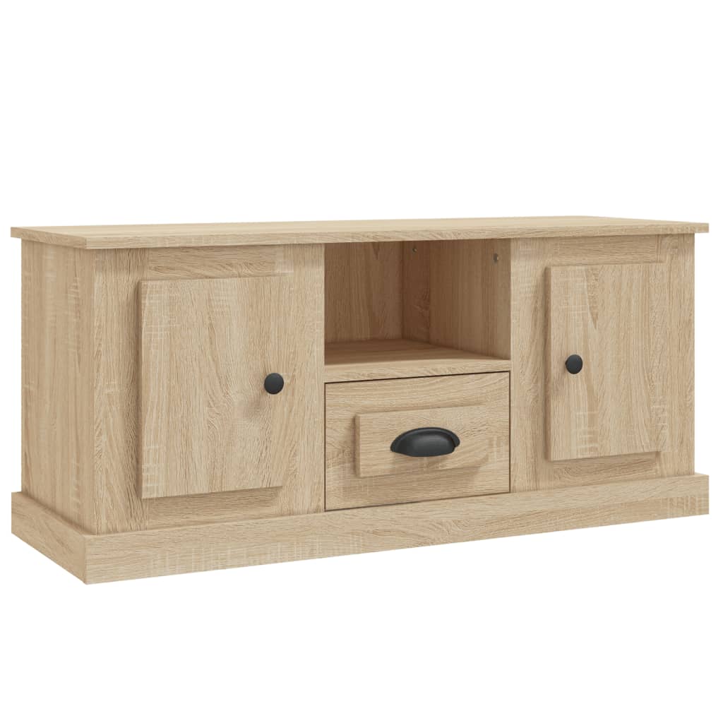 vidaXL TV skříňka dub sonoma 100 x 35,5 x 45 cm kompozitní dřevo