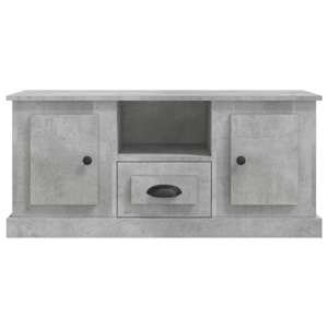 TV skříňka betonově šedá 100 x 35,5 x 45 cm kompozitní dřevo - obrázek 6