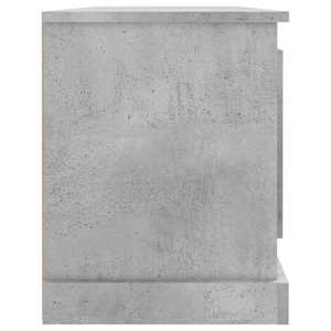 TV skříňka betonově šedá 100 x 35,5 x 45 cm kompozitní dřevo - obrázek 7