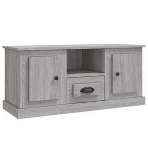 TV skříňka šedá sonoma 100 x 35,5 x 45 cm kompozitní dřevo - obrázek 2