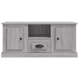 TV skříňka šedá sonoma 100 x 35,5 x 45 cm kompozitní dřevo - obrázek 6