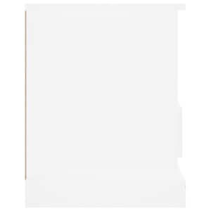 TV skříňka bílá 93 x 35,5 x 45 cm kompozitní dřevo - obrázek 7