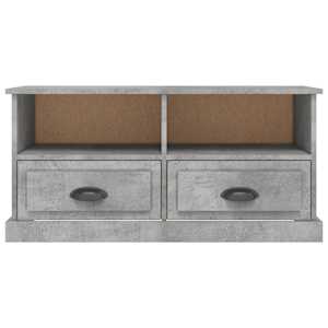 TV skříňka betonově šedá 93 x 35,5 x 45 cm kompozitní dřevo - obrázek 6