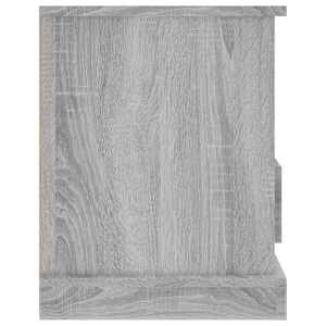 TV skříňka šedá sonoma 93 x 35,5 x 45 cm kompozitní dřevo - obrázek 7