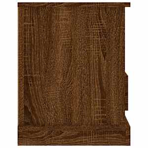 TV skříňka hnědý dub 93 x 35,5 x 45 cm kompozitní dřevo - obrázek 7