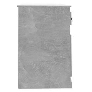 Psací stůl se zásuvkou betonově šedý 115 x 50 x 75 cm kompozit - obrázek 7