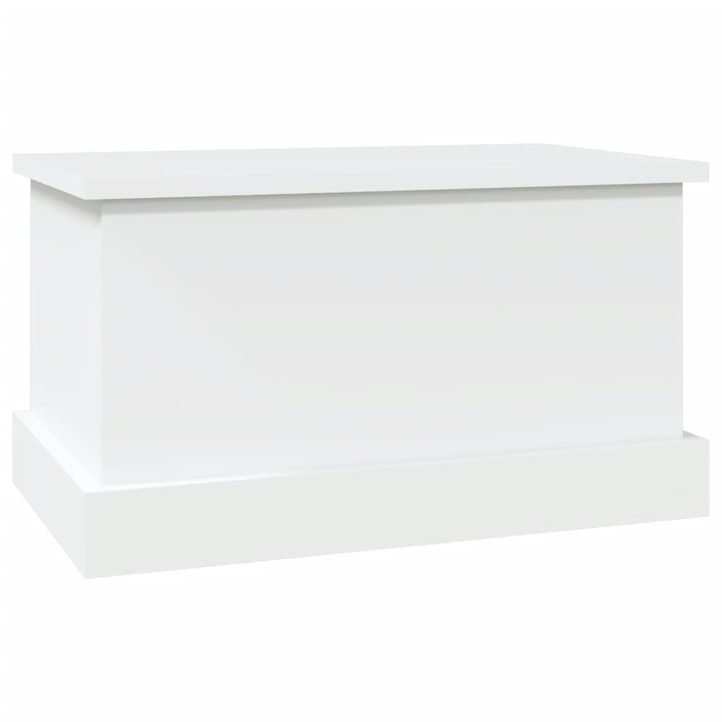  Úložný box biely 50x30x28 cm kompozitné drevo