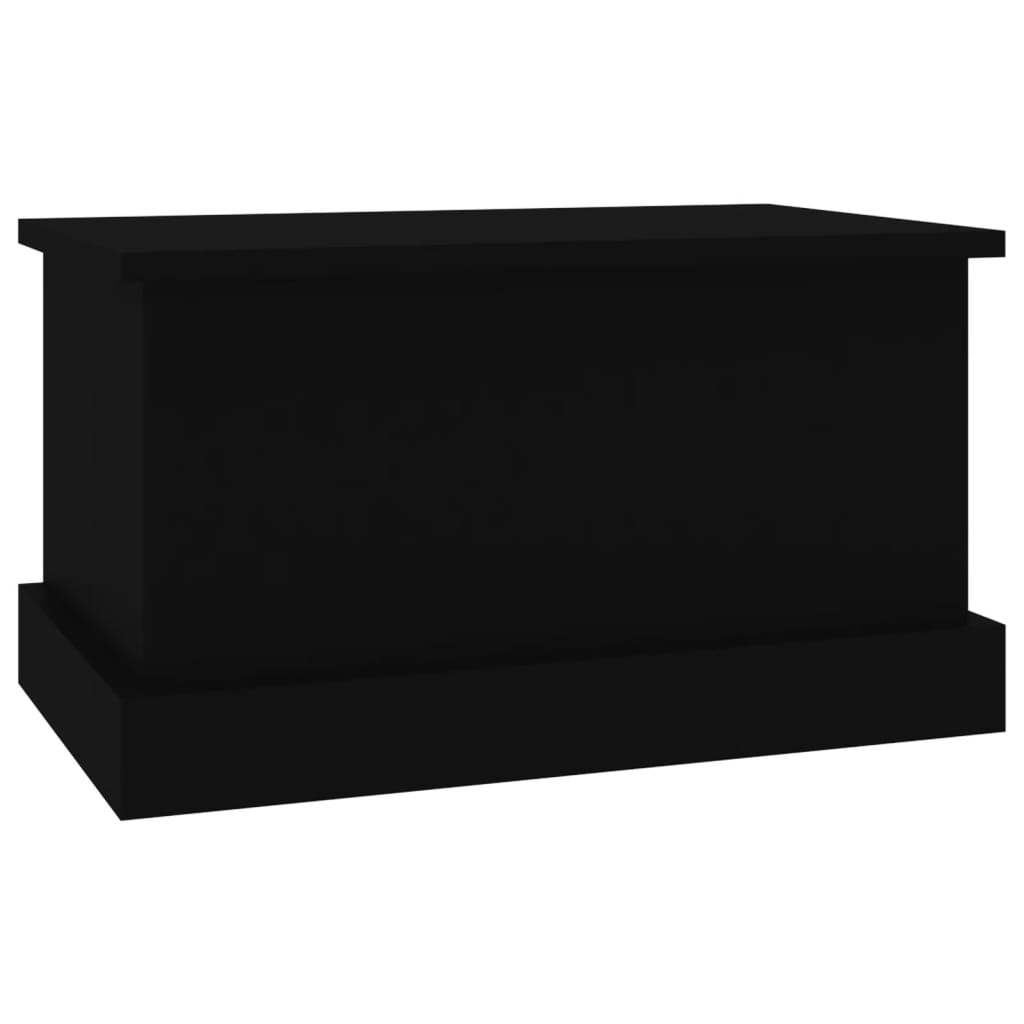 Úložný box čierny 50x30x28 cm spracované drevo