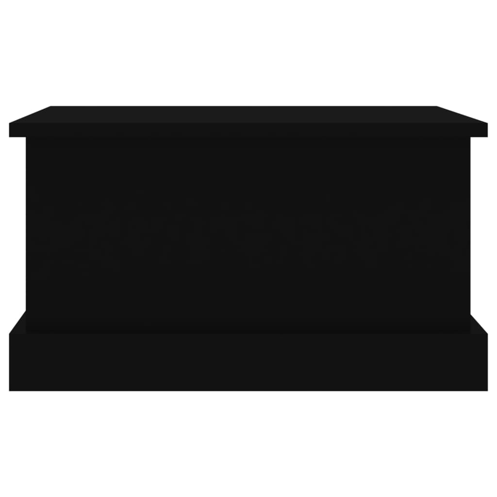  Úložný box čierny 50x30x28 cm spracované drevo