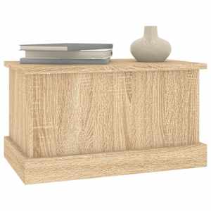 Úložný box dub sonoma 50 x 30 x 28 cm konstrukční dřevo - obrázek 4