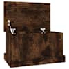 vidaXL hoiukast, suitsutatud tamm, 50 x 30 x 28 cm, tehispuit