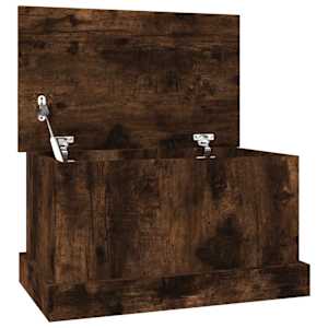 Úložný box kouřový dub 50 x 30 x 28 cm kompozitní dřevo - obrázek 2
