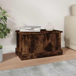 Úložný box kouřový dub 50 x 30 x 28 cm kompozitní dřevo - obrázek 3