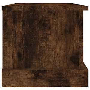 Úložný box kouřový dub 50 x 30 x 28 cm kompozitní dřevo - obrázek 7