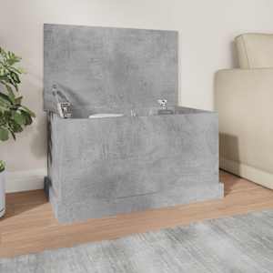 Úložný regál betonově šedý 70 x 40 x 38 cm kompozitní dřevo - obrázek 1