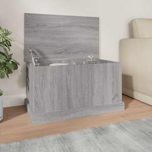 Úložný box šedý sonoma 70 x 40 x 38 cm kompozitní dřevo - obrázek 1