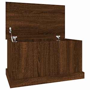 Úložný box hnědý dub 70 x 40 x 38 cm kompozitní dřevo - obrázek 2
