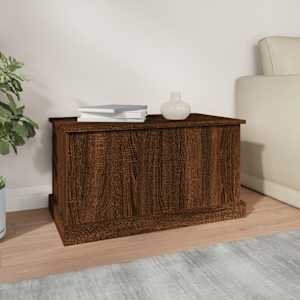 Úložný box hnědý dub 70 x 40 x 38 cm kompozitní dřevo - obrázek 3
