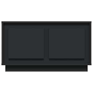 TV skříňka černá 80 x 35 x 45 cm kompozitní dřevo - obrázek 6