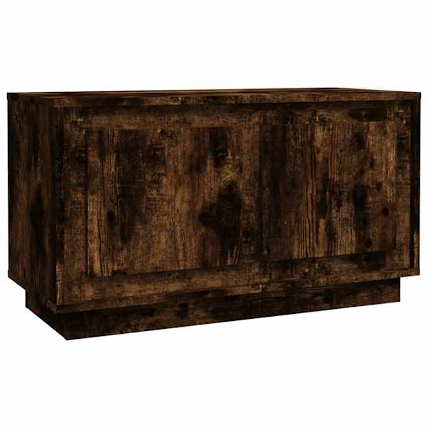 vidaXL telerikapp, suitsutatud tamm, 80 x 35 x 45 cm, tehispuit