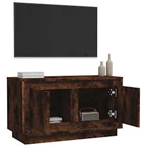TV skříňka kouřový dub 80 x 35 x 45 cm kompozitní dřevo - obrázek 5