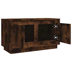 TV skříňka kouřový dub 80 x 35 x 45 cm kompozitní dřevo - obrázek 7