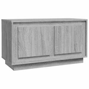 TV skříňka šedá sonoma 80 x 35 x 45 cm kompozitní dřevo - obrázek 2
