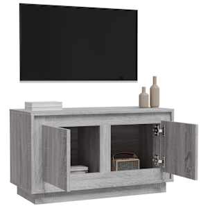 TV skříňka šedá sonoma 80 x 35 x 45 cm kompozitní dřevo - obrázek 5
