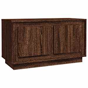 TV skříňka hnědý dub 80 x 35 x 45 cm kompozitní dřevo - obrázek 2