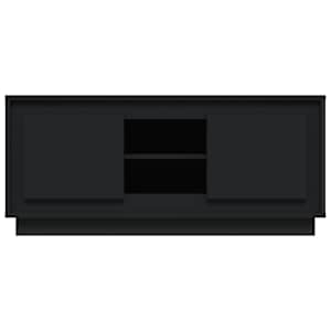 TV skříňka černá 102 x 35 x 45 cm kompozitní dřevo - obrázek 6