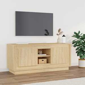 TV skříňka dub sonoma 102 x 35 x 45 cm kompozitní dřevo - obrázek 1