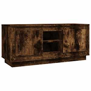 TV skříňka kouřový dub 102 x 35 x 45 cm kompozitní dřevo - obrázek 2